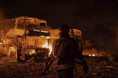 Поредна масирана атака срещу Киев