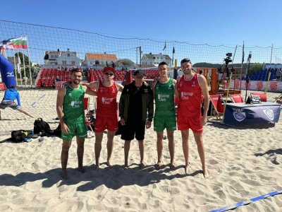 България допусна поражение от Естония в Купата на нациите по плажен волейбол