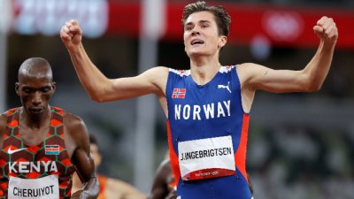 Норвежецът Якоб Ингебритсен подобри световния рекорд в бягането на две