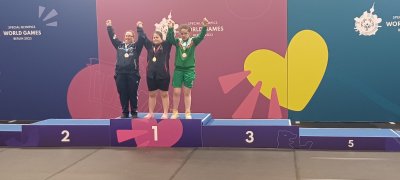 Ана Василева спечели бронз в плуването на Световните летни игри на Спешъл Олимпикс в Берлин