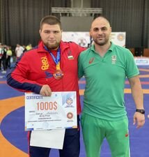 Георги Иванов спечели бронз при 125-килограмовите на турнира по борба "Степан Саркисян" в Ереван