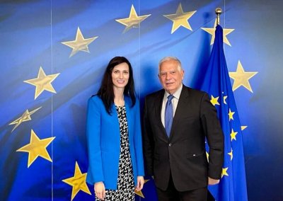 Западните Балкани и Украйна бяха във фокуса на срещата между Мария Габриел и Жозеп Борел в Брюксел