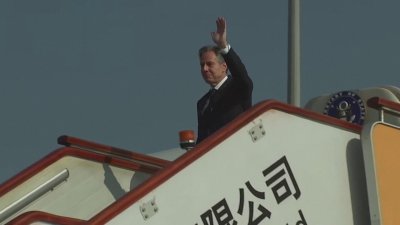 Антъни Блинкен е на посещение в Китай