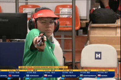 Антоанета Костадинова спечели сребърен медал на 25 м. малокалибрен пистолет на Европейските игри
