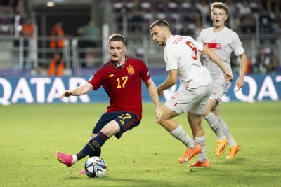 Испания надви Швейцария с гол в продълженията за място на полуфиналите на Евро 2023 за младежи до 21 г.