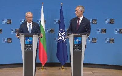 Премиерът Николай Денков се среща с генералния секретар на НАТО