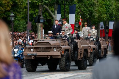 Франция чества националния си празник - Денят на Бастилията (Снимки)