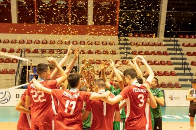 Волейболните национали под 17 г. спечелиха титлата от Балканиадата