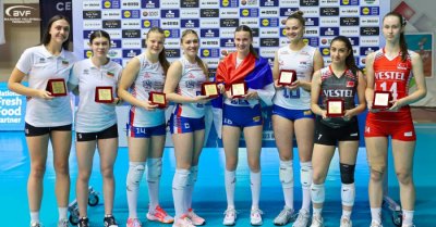 България с две индивидуални награди от Балканиадата по волейбол за жени до 19 г.