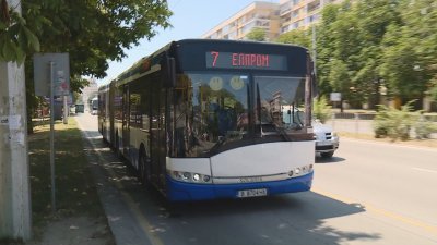 Много от градските автобуси във Варна са без климатици а