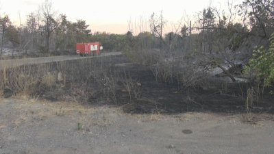 Голям пожар горя между бургаските квартали Ветрен и Банево Бързите действия