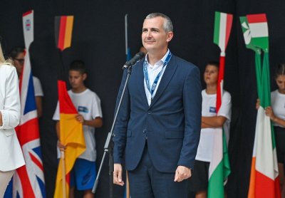 Димитър Илиев присъства на откриването на световното първенство по гребане