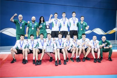 Министърът на младежта и спорта Димитър Илиев поздрави националния отбор
