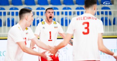 България разгроми Естония за втора поредна победа на Евроволей 2023 за мъже до 17 години