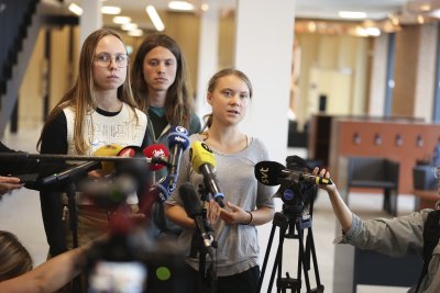 Шведската активистка за климата Грета Тунберг беше осъдена да плати