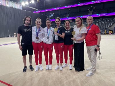 Седем медала за България от Световната чалъндж купа по художествена гимнастика в Клуж-Напока