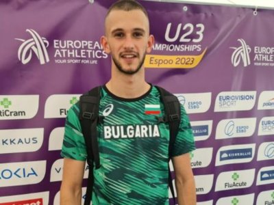 Димитър Ташев завърши 8-и в тройния скок на европейското по леката атлетика до 23 г.