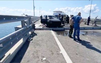 Москва обвини Киев за атаката срещу Керченския мост