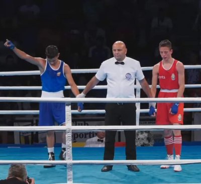 Янко Илиев си осигури минимум бронзов медал на европейското по бокс за юноши и девойки