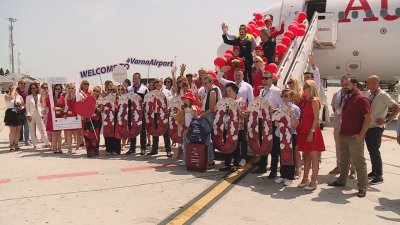Летище Варна посрещна милион и първия пътник за тази година