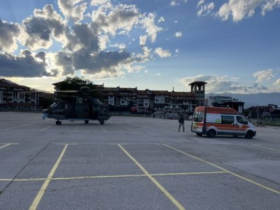 Хеликоптер се включи в акция в помощ на белгийски турист, пострадал в Пирин