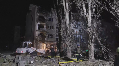 Най-малко 7 загинали при руска атака срещу град в Донецка област
