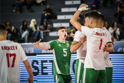 Българският национален отбор по волейбол е на пето място в