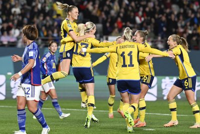 Швеция победи с 2 1 Япония и се класира за полуфинала