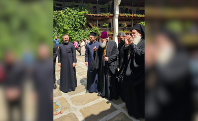 Патриарх Неофит посети Троянския манастир