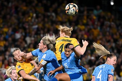 Полуфиналът на световното първенство по футбол за жени между Австралия