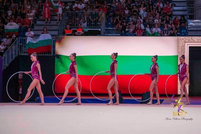 На световното първенство по художествена гимнастика във Валенсия Боряна Калейн