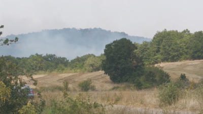 Локализираха пожара край Кубадин, трима огнеборци са пострадали при гасенето