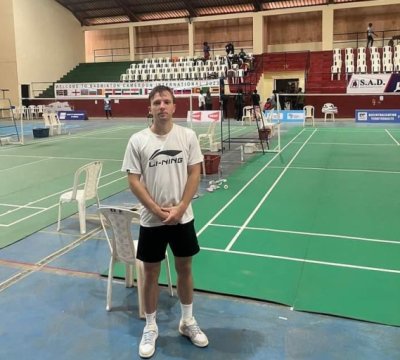 Димитър Янакиев се класира за полуфиналите на турнир по бадминтон в Камерун