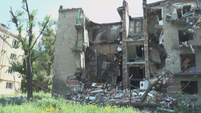 Руски бомбардировач е бил унищожен с украински дрон Би Би