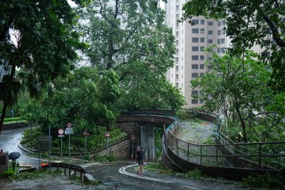 Тайфунът Саола връхлетя Южен Китай