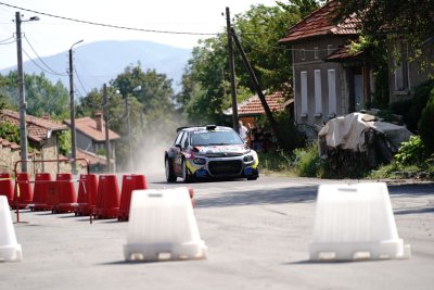 Мартин Сурилов и Здравко Здравков Citroen C3 Rally2 са лидерите