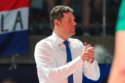 Селекционерът на националния отбор по волейбол за мъже Пламен Константинов