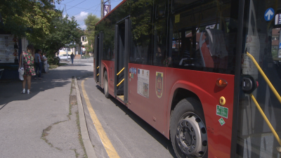 Пътна полиция санкционира шофьора от градския транспорт в Перник дал