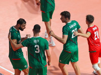 Българският национален отбор по волейбол за мъже се отърси по