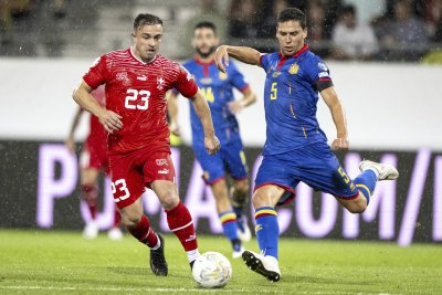 Швейцария победи Андора с 3 0 в европейска квалификация в Група