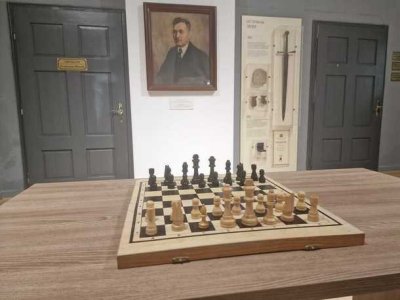 Историческият музей в град Попово показа дъската за шахмата на