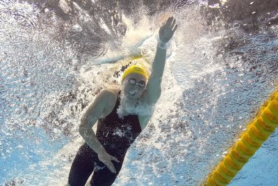 Олимпийската и световна шампионка по плуване Ариарне Титмус от Австралия