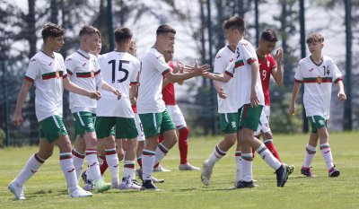 Юношеският национален отбор на България до 15 години родени през