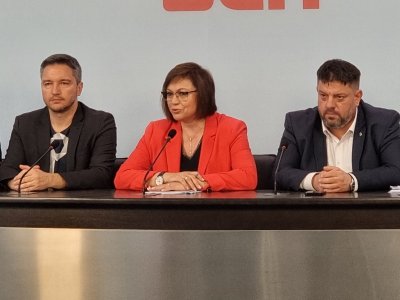 Нинова: БСП е в пълна готовност за предизборната кампания, ще подкрепи Ваня Григорова