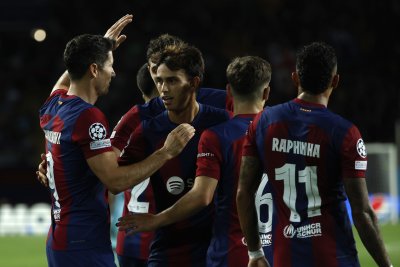 Барселона победи Антверп с 5 0 в мач от първия кръг