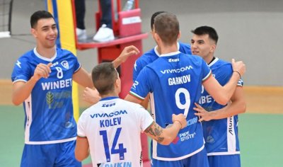 Волейболистите на Левски с победа над ПАОК на мемориален турнир в Нови Сад