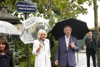 Крал Чарлз Трети и кралица Камила на визита в Бордо