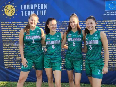 България е на четвъртфинал в турнира при момичетата от Европейската