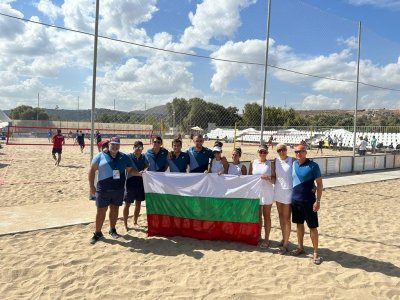 Осем българи взеха участие в европейското първенство по плажен тенис
