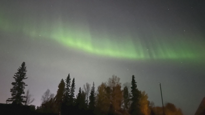 Северното сияние над Аляска - с танца на светлината се свързват много легенди